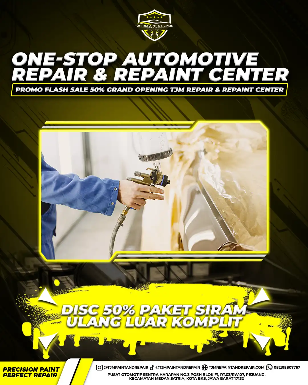 Disc 50% Paket Siram Ulang Luar Komplit