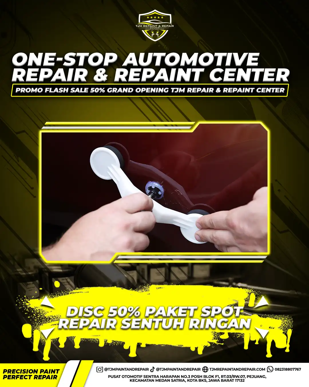 Disc 50% Paket Spot Repair Sentuh Ringan
