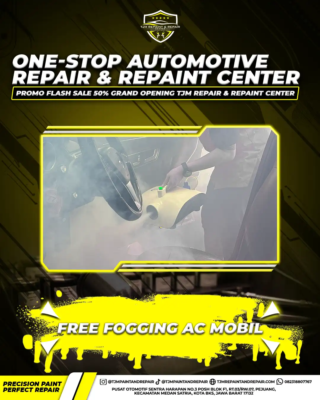 Free Fogging AC Mobil
