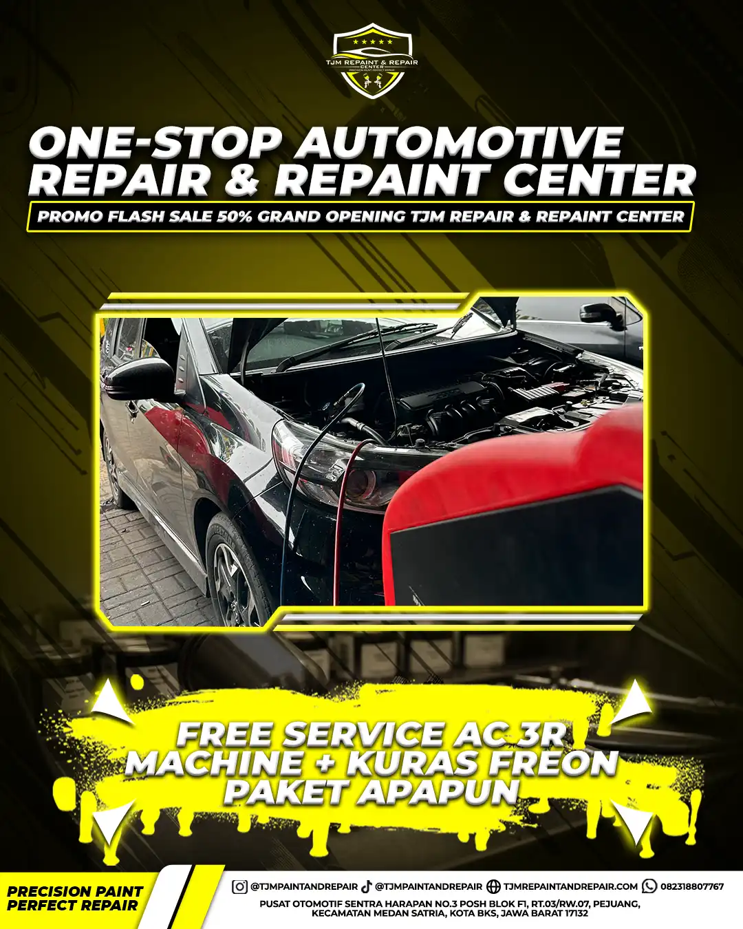 Free Service AC 3R Machine + Kuras Freon