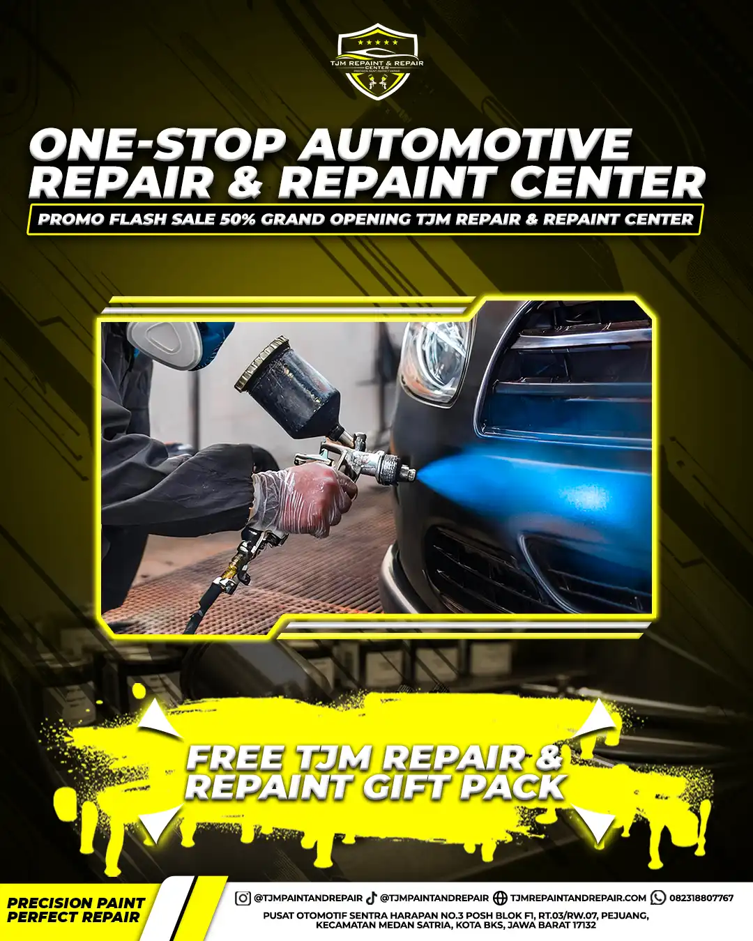 Free TJM Repair & Repaint Gift Pack