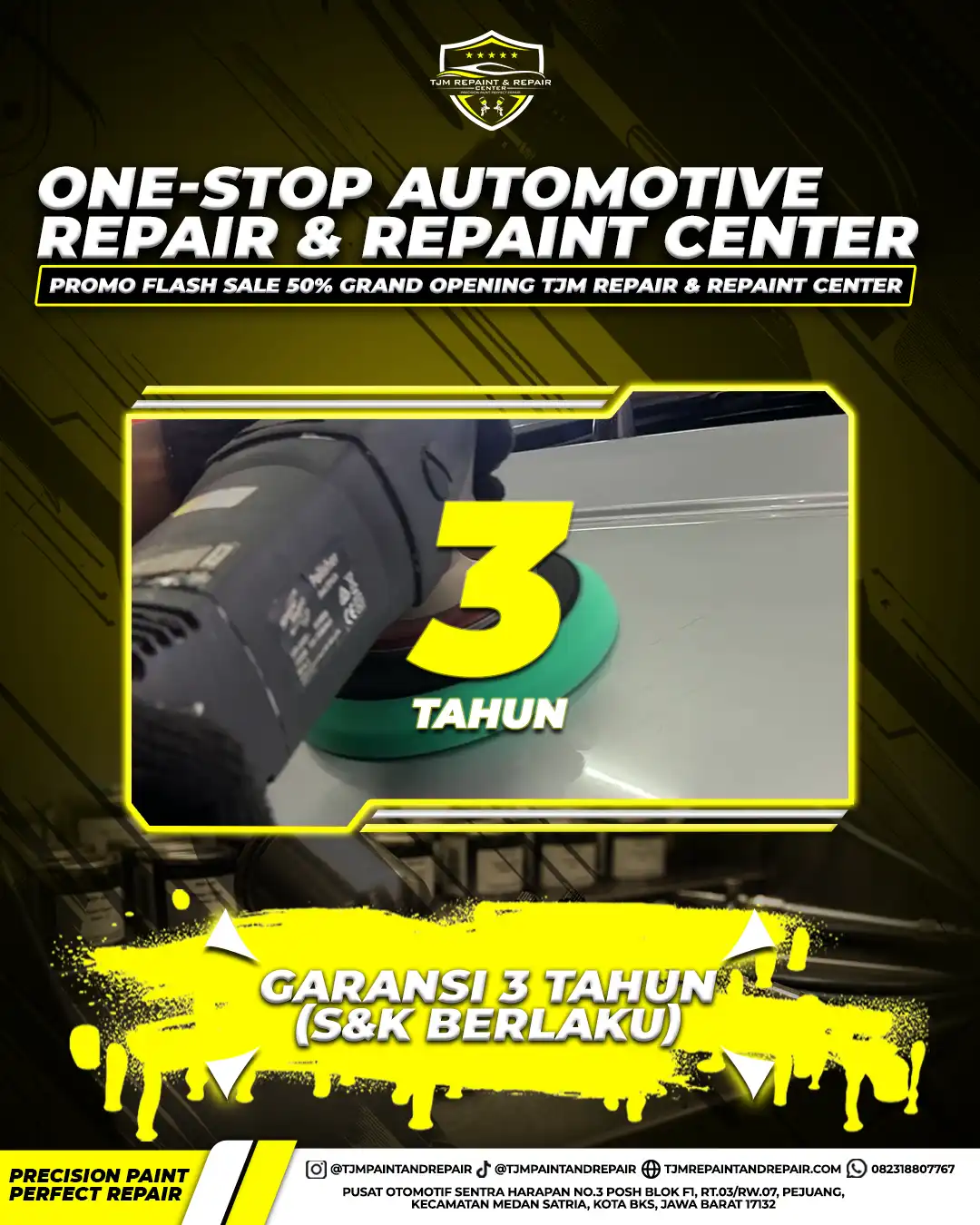 Garansi 3 Tahun (S&K Berlaku)