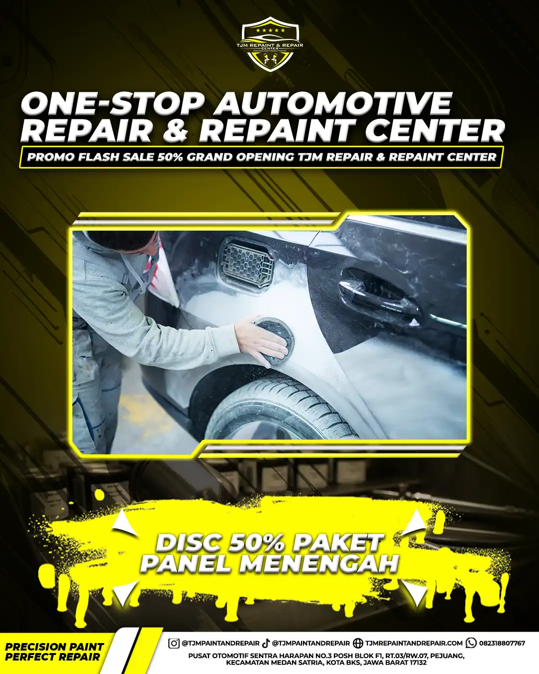 Disc 50% Paket Panel Menengah